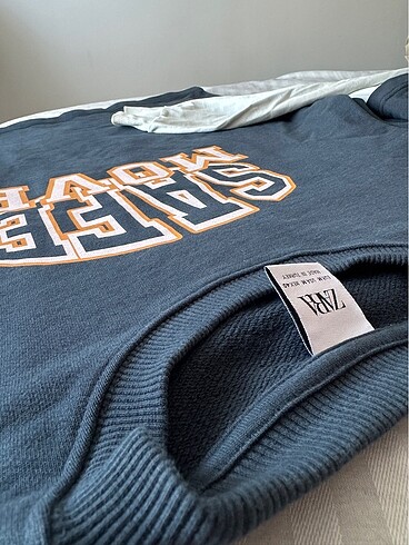 Zara ZARA Erkek Relax Fit Sweatshirt