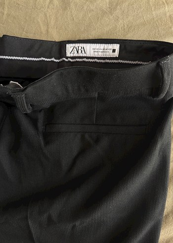 Zara Erkek Siyah Kumaş Pantolon - Görsel 2