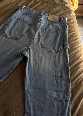 Erkek Bol Kesim Carpenter Kot Pantolon - Görsel 5