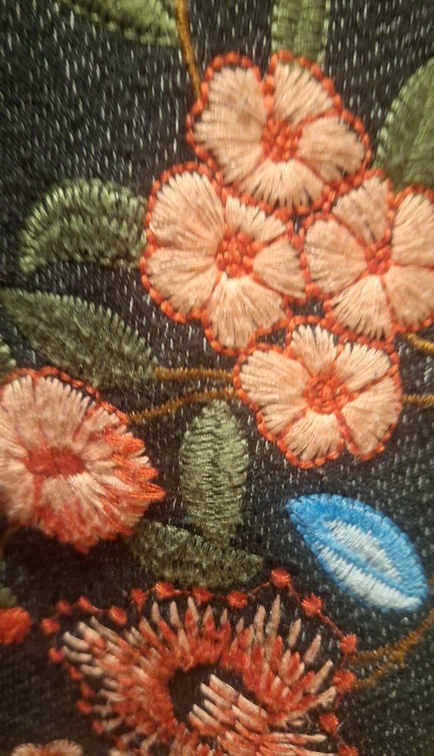 zara Nakışlı Bohem genç kız Ceket - Görsel 3