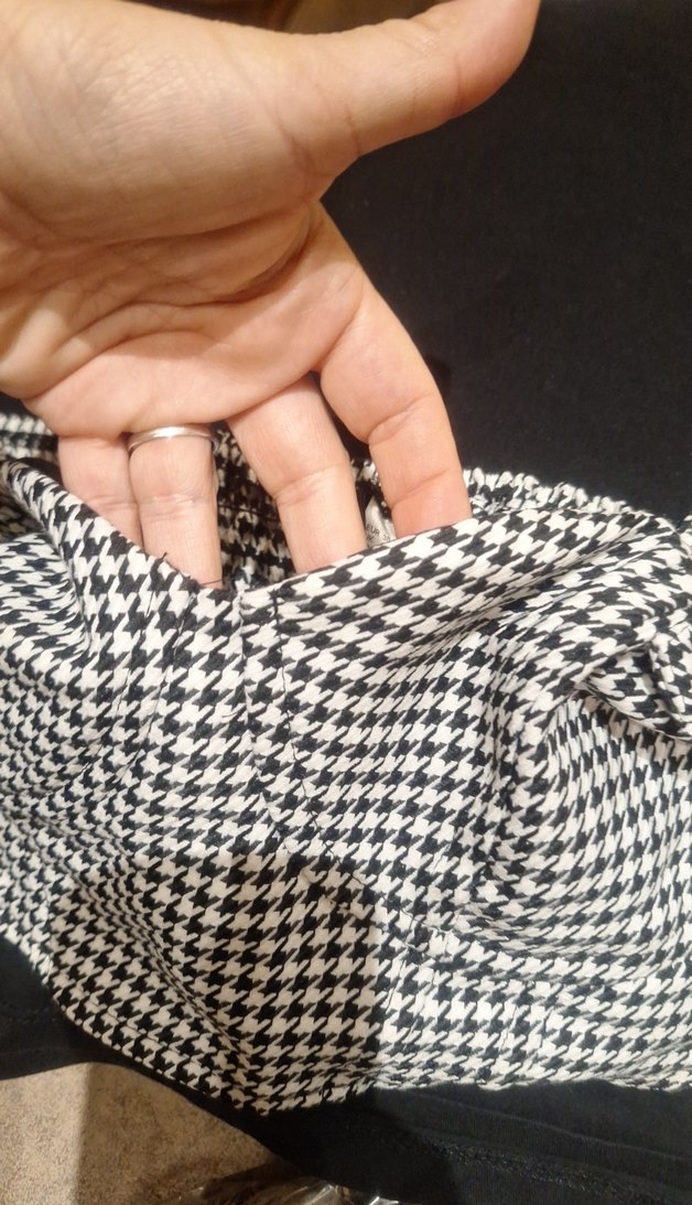 zara Siyah beyaz Desenli Midi Büstiyer - Görsel 3