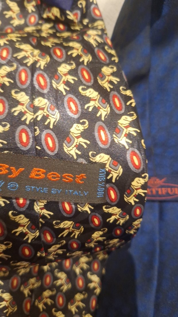 Fırsat %100silk İpek ithal İtalyan kravatlar - Görsel 3