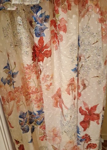 Çiçek Desenli zara 13.14 yaş Elbisesi - Görsel 14