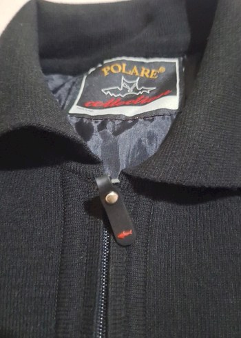 Erkek polare maka fırsat Siyah Fermuarlı mont Ceket - Görsel 14