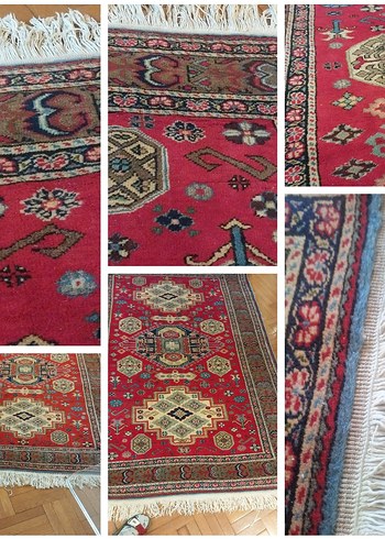 el halısı kayseri kafkas bünyan Kırmızı Halı205/146 tertemiz - Görsel 9