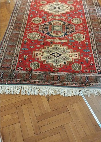 el halısı kayseri kafkas bünyan Kırmızı Halı205/146 tertemiz - Görsel 6