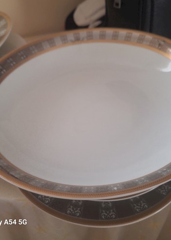 kelepir Altın Desenli Porselen KRC 105 PARÇA YEMEK Takımı. - Görsel 13