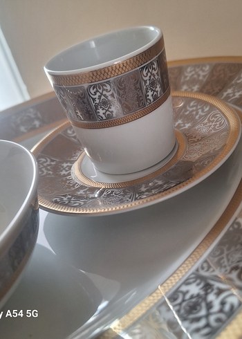 kelepir Altın Desenli Porselen KRC 105 PARÇA YEMEK Takımı. - Görsel 18