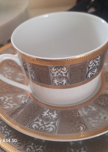 kelepir Altın Desenli Porselen KRC 105 PARÇA YEMEK Takımı. - Görsel 8