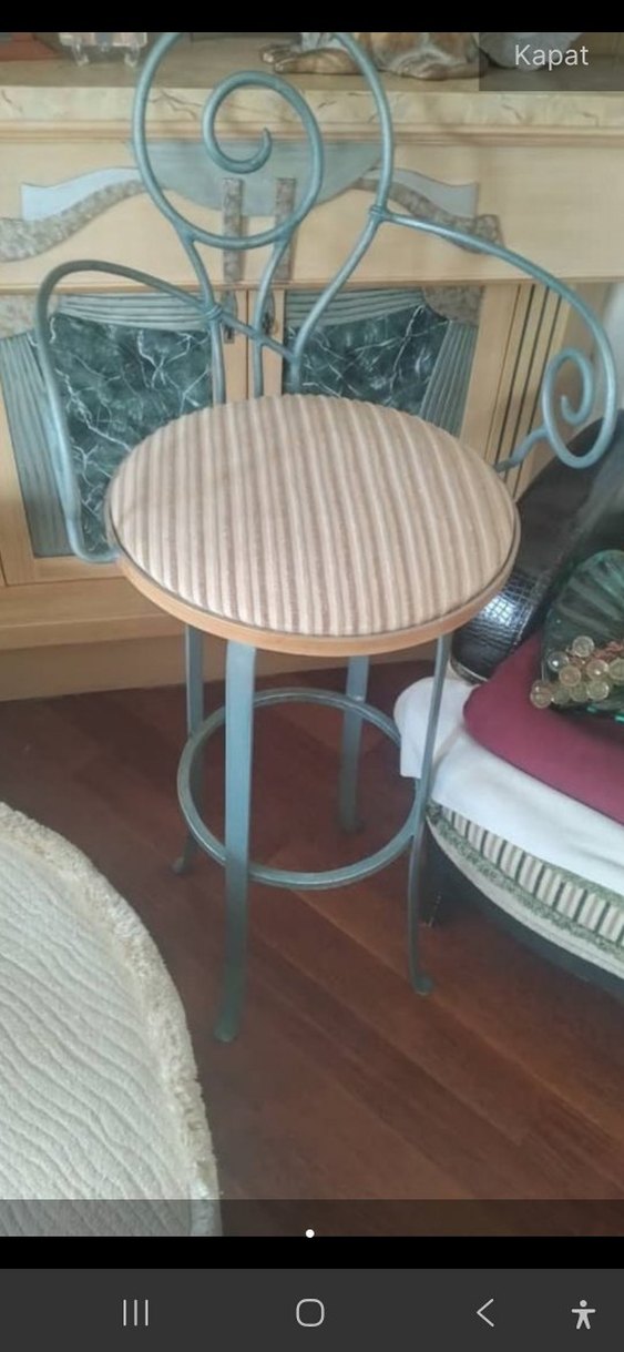 özel mimari yapım ferforje bar taburesı sıfır ürün - Görsel 2