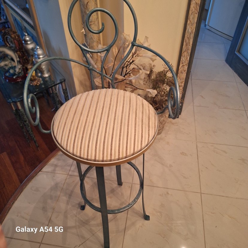 özel mimari yapım ferforje bar taburesı sıfır ürün - Görsel 3