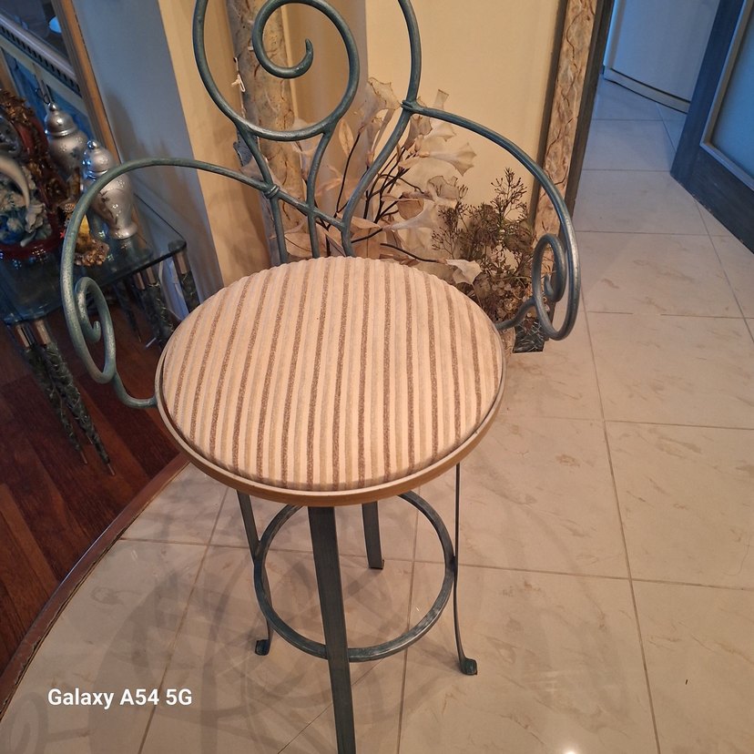 özel mimari yapım ferforje bar taburesı sıfır ürün - Görsel 4