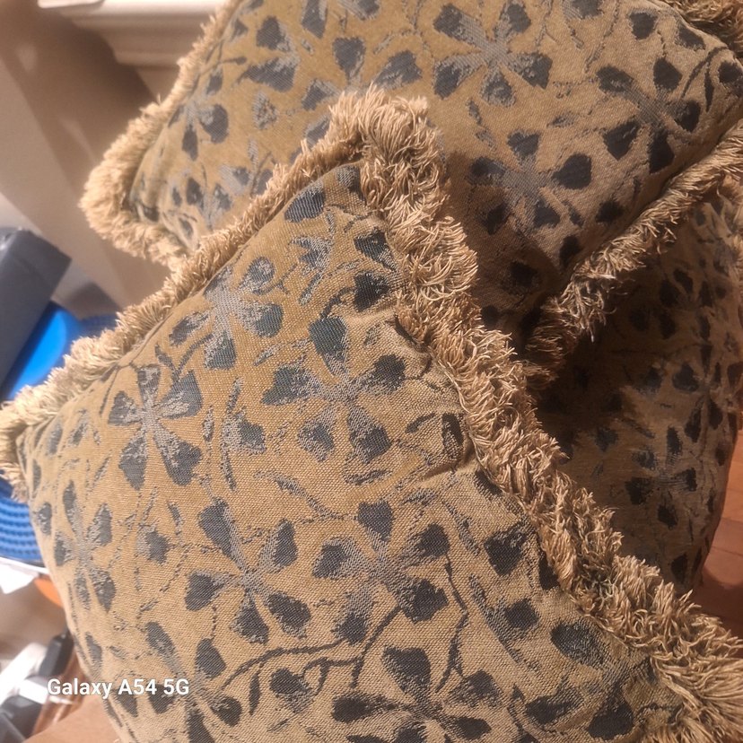 Modern Klasik Desenli Yeşil Perde fon - Görsel 4