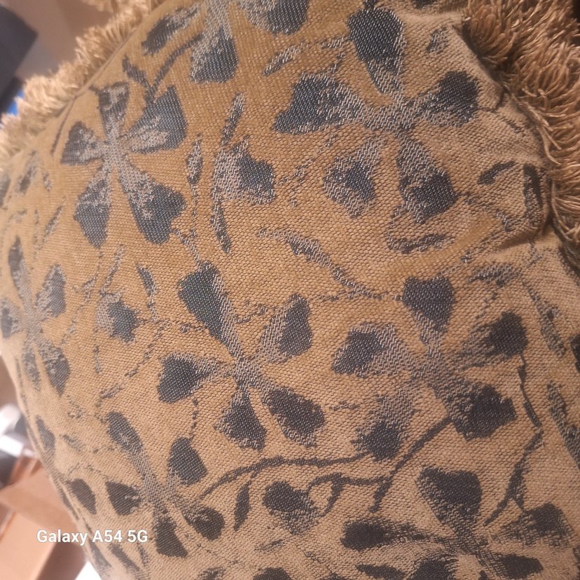 Modern Klasik Desenli Yeşil Perde fon - Görsel 5