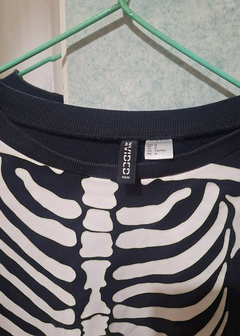 #halloween #cadılar bayramı fosforlu ince %100pamuk Sweatshirt - Görsel 7