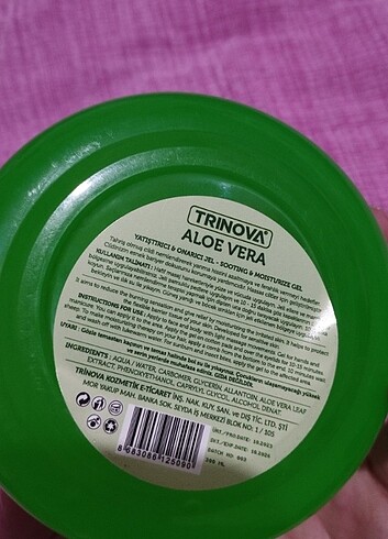 Beden Renk Aloe vera jel