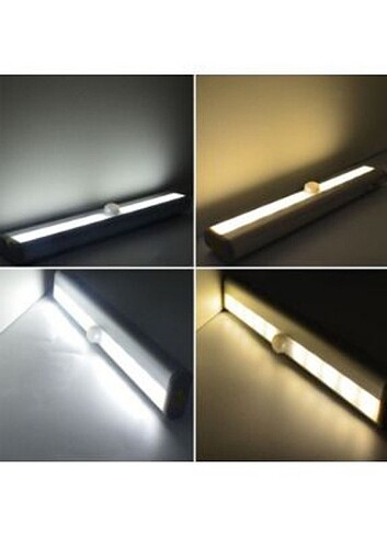 10 LED li PIR Ampul Hareket Sensörli Akıllı Işık Aydınlatma - Görsel 2