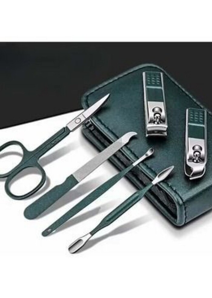 6 Parça Deri Çantalı Manikür Pedikür Özel Tırnak Makası Seti

 - Görsel 4