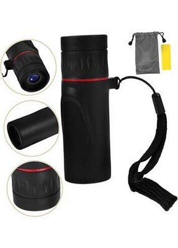 100x25 Zoomlu Yüksek Çözünürlüklü Tek Gözlü Monoküler Dürbün

 - Görsel 2