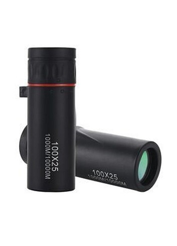 100x25 Zoomlu Yüksek Çözünürlüklü Tek Gözlü Monoküler Dürbün

 - Görsel 4