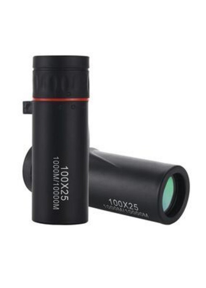 100x25 Zoomlu Yüksek Çözünürlüklü Tek Gözlü Monoküler Dürbün

 - Görsel 4