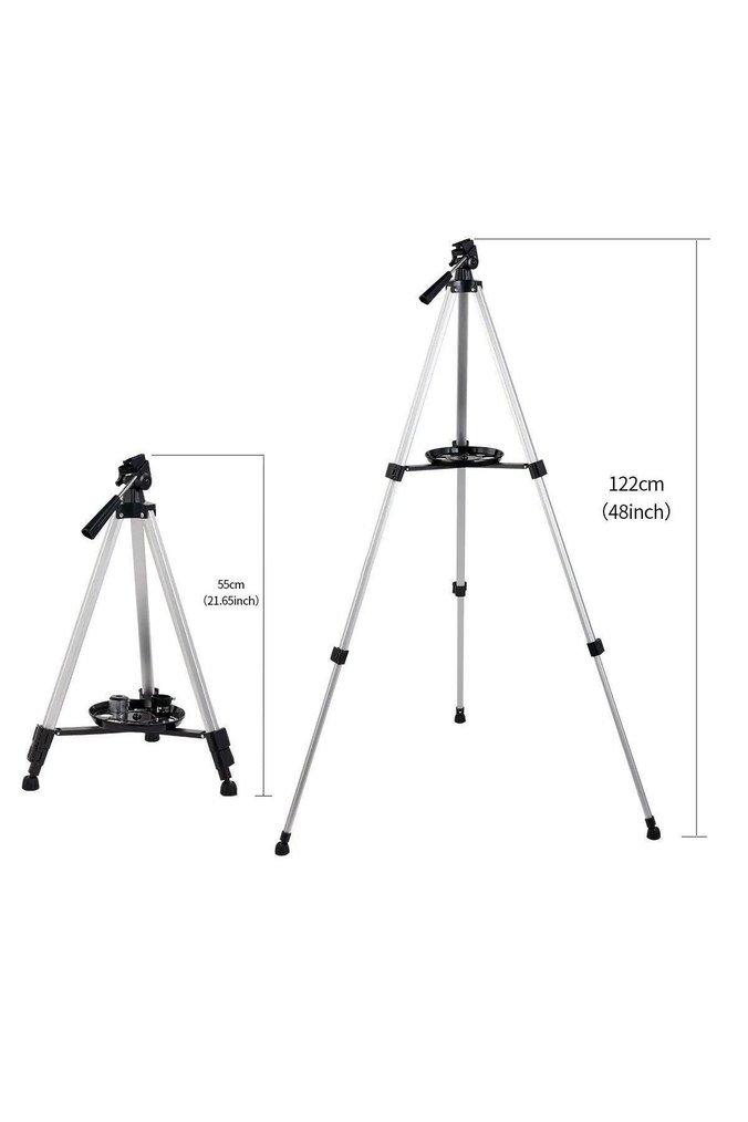 Beyaz Teleskop Seti 25mm ve 10mm Gözlem Lensleri 150 x çantalı - Görsel 4