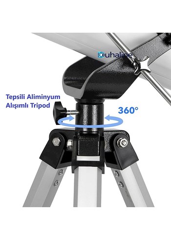 Beyaz Teleskop ve Filtre Seti 875x - Görsel 6