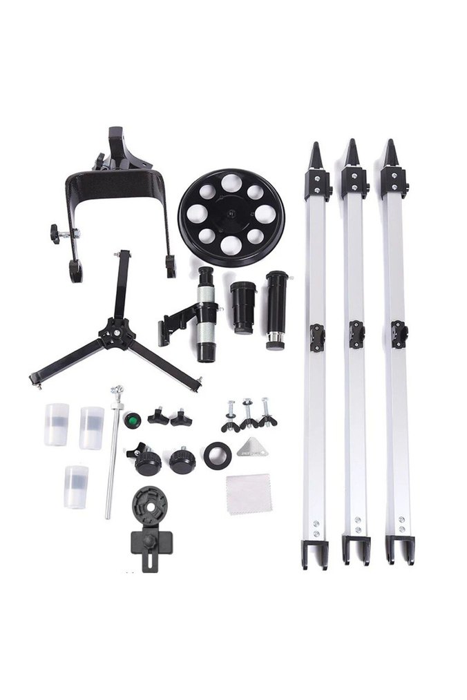 Beyaz Teleskop ve Filtre Seti 875x - Görsel 4