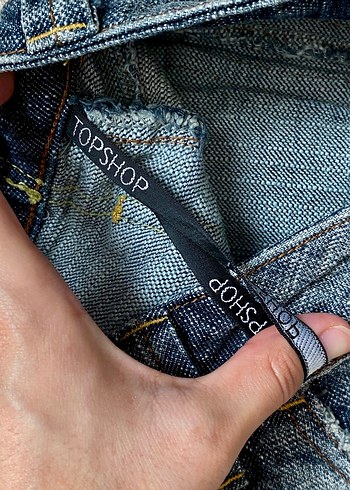 Topshop TOPSHOP vintage mini etek