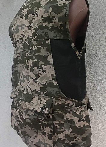 Diğer Avcı yeleği yazlik kamuflaj 