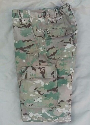 Askeri kamuflaj pantolon yazlık
