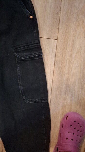 Zara Zara Beli lastikli kot pantolon