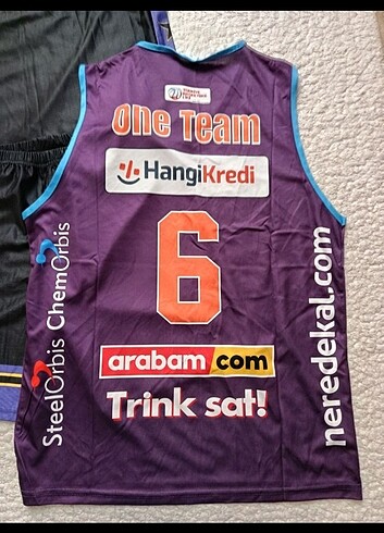m Beden mor Renk Basketbol forma şort