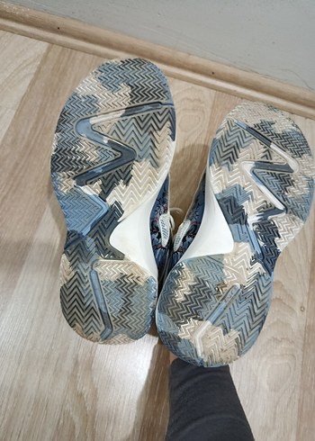 Renkli Yılan Desenli Basketbol Ayakkabısı - Görsel 7