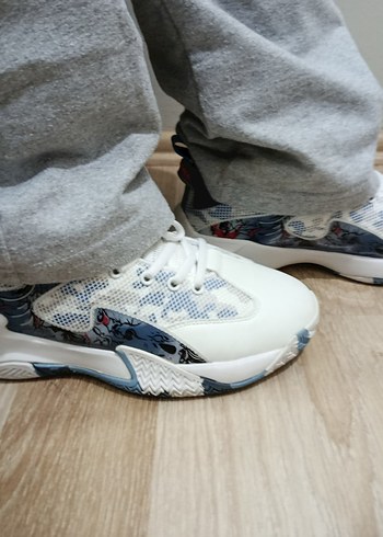 Renkli Yılan Desenli Basketbol Ayakkabısı - Görsel 5