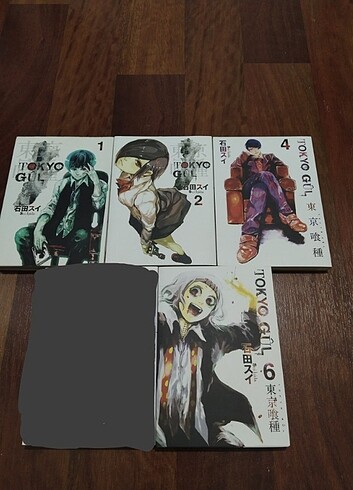 Tokyo Ghoul Manga 1 2 4 6