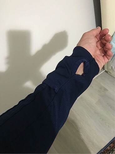 m Beden lacivert Renk ADİDAS Boğazlı Eşofman Üstü