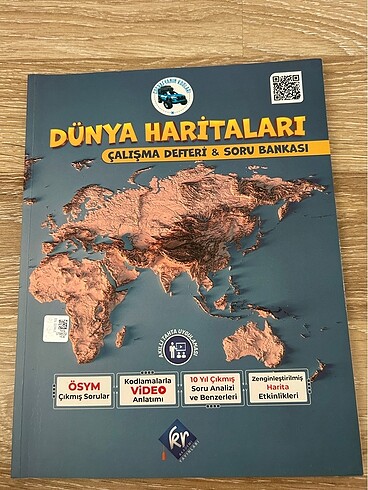 Dünya haritası kr akademi yayınları