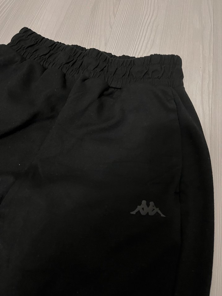 Siyah Kadın kappa eşofman - Görsel 4