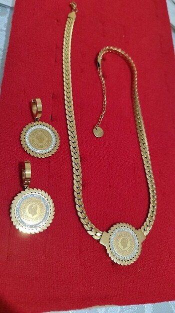 Beden Çelik Kolye Küpe Paslanmaz Takı