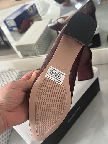 39 Beden bordo Renk Nine West giyilmedi 39 numara