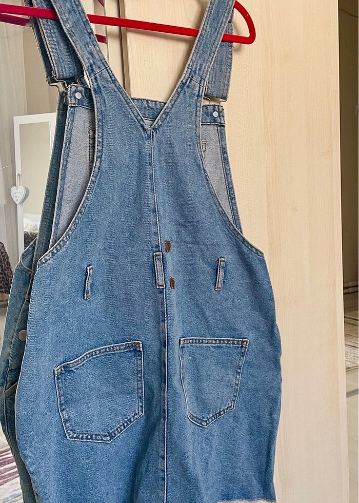 Kadın kot elbise - Görsel 2