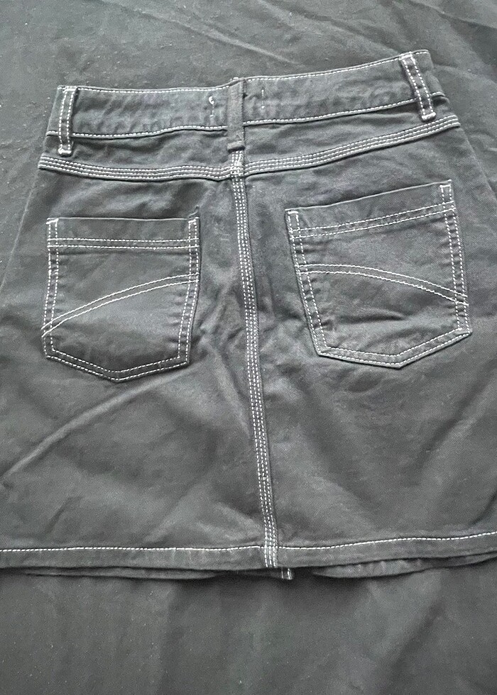 Kadın kot etek - Görsel 3