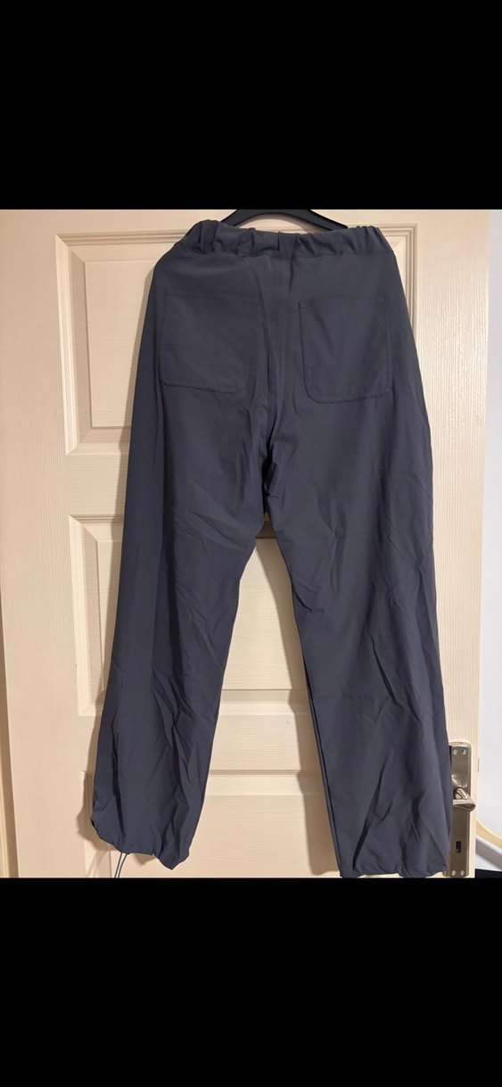 Gri Rahat Kesim unisex Kumaş Pantolon - Görsel 2