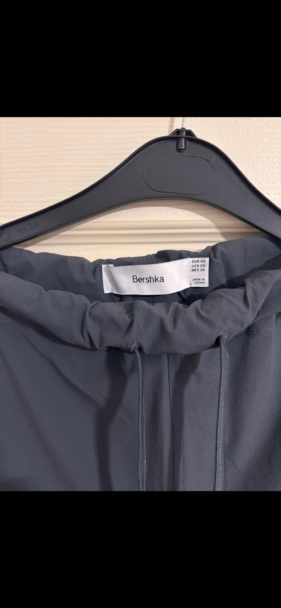 Gri Rahat Kesim unisex Kumaş Pantolon - Görsel 3