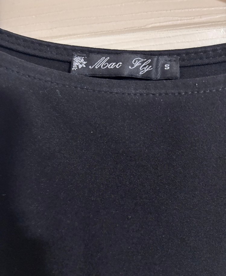 Siyah Midi Kolsuz Piliseli Elbise - Görsel 2