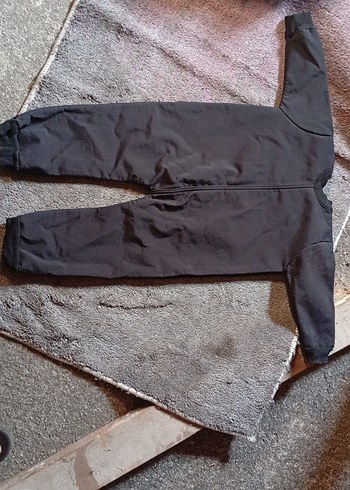 Siyah Fermuarlı Bebek Erkek Tulumu - Görsel 2