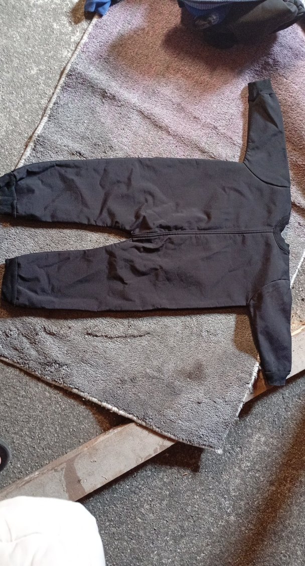 Siyah Fermuarlı Bebek Erkek Tulumu - Görsel 2