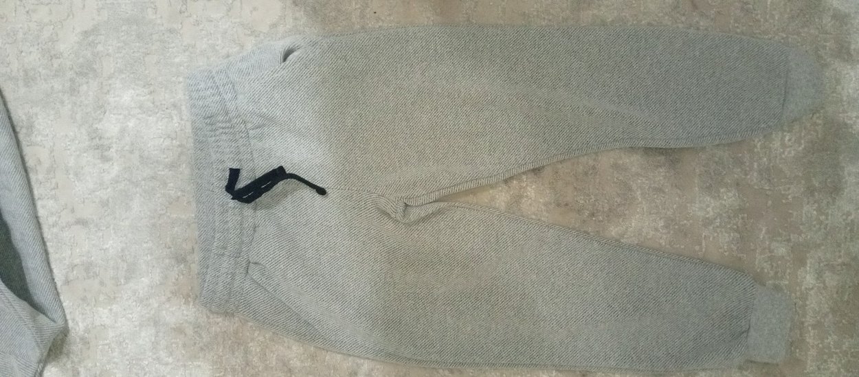 Gri Erkek çocuk Triko Sweatshirt.esortman takım - Görsel 2