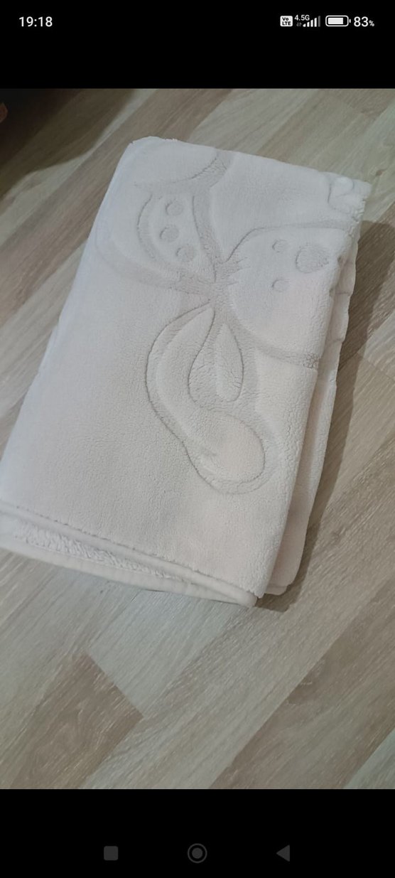 Bohem Tarzı Beyaz Bebek battaniyesi - Görsel 3